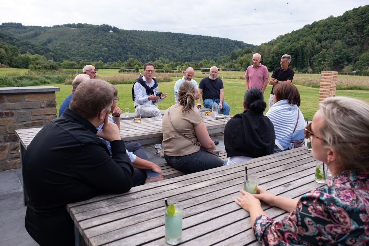 Teambuilding van Creafin in Lier